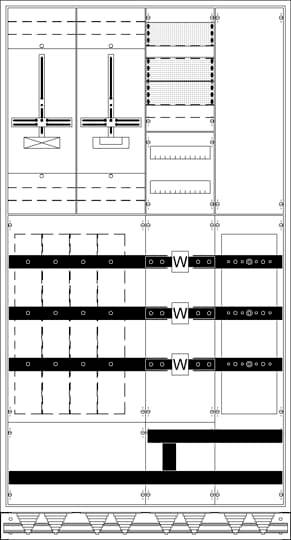 Striebel & John WX42K3L Schakelkast 400 x 1050 x 1950 x 400 Staal 1 stuk(s)