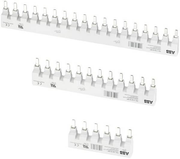 ABB 2CDL220489R1606 PS2/6/16BP faserail 2-pins, 6-pins, 16 mm2 Phase busbar Grijs 1 stuk(s)