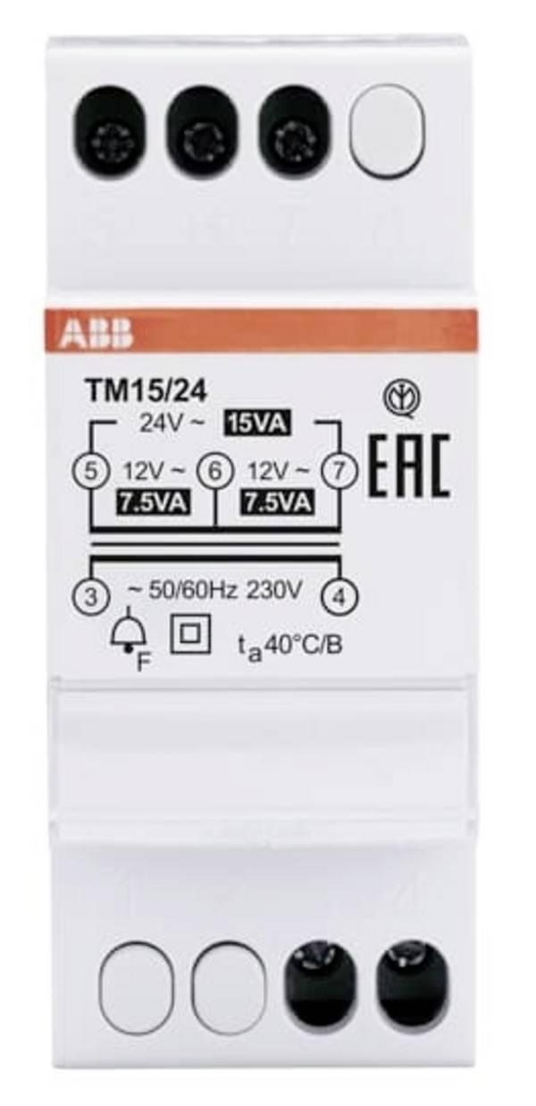 ABB 2CSM228745R0802 Beltransformator 12 V, 24 V 1.25 A