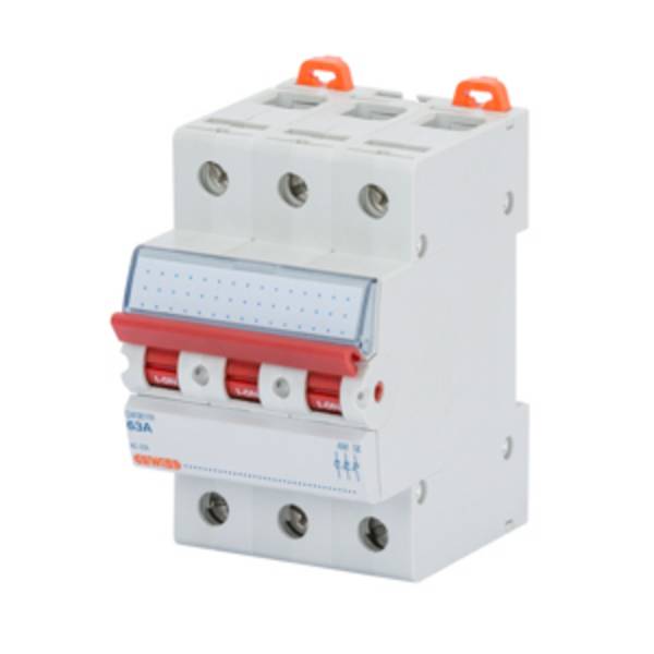 Lastscheidingsschakelaar 63 A 3x NO 415 V/AC Gewiss GW96126