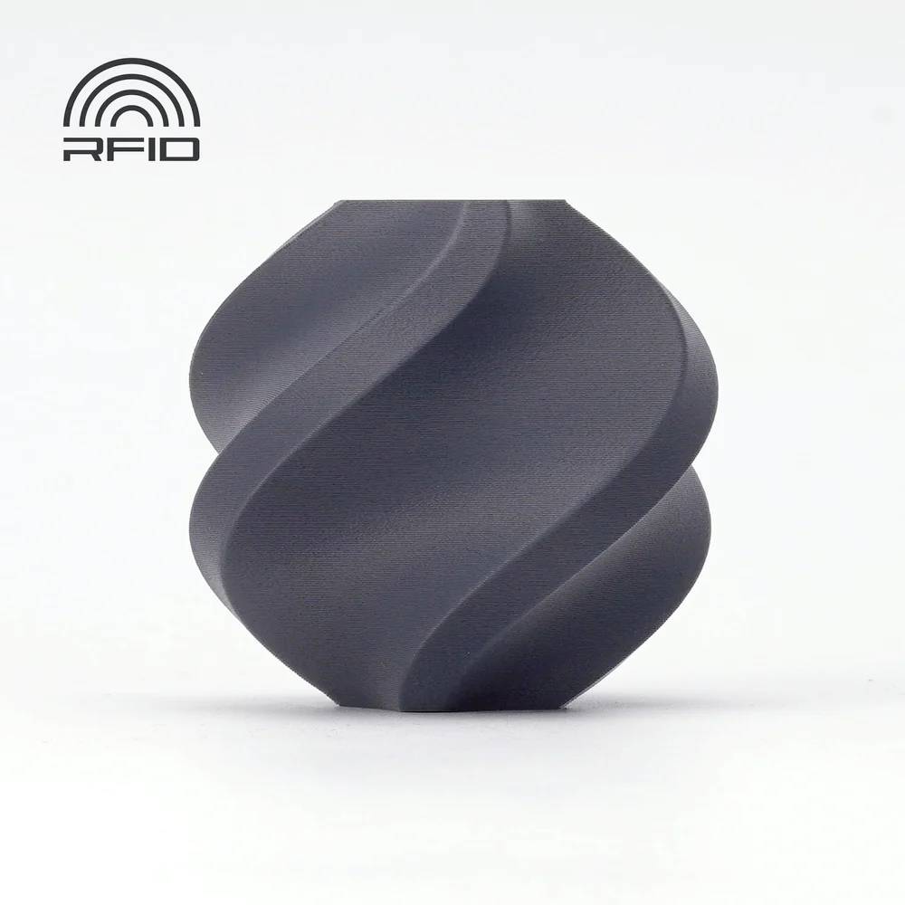 BambuLab A50-D6-1.75-1000-spl PLA-CF Filament PLA Compound Koolstofvezelversterkt 1.75 mm 1000 g Grijs 1 stuk(s)