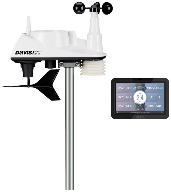 Davis Instruments VANTAGE VUE with console - EU 6242EU Draadloos weerstation Aantal sensoren max.: 80