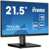 Iiyama ProLite XU2292HSU-B6 LCD-monitor Energielabel E (A - G) 54.6 cm (21.5 inch) 1920 x 1080 Pixel 16:9 0.4 ms HDMI, DisplayPort, Hoofdtelefoon (3.5 mm jackplug), USB-A 3.2 Gen 1 IPS LCD