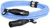 Rode XLR3M-B XLR Verbindingskabel 3 m Blauw