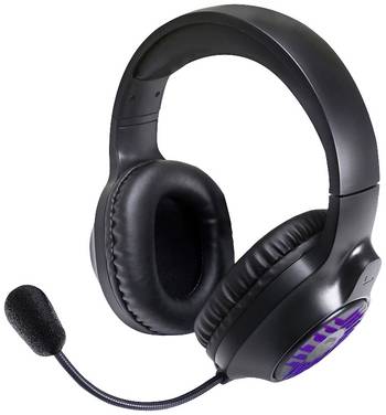 SpeedLink TYRON Over Ear headset  Kabel Stereo Zwart, RGB  Headset, Volumeregeling, Microfoon uitschakelbaar (mute) Gamen