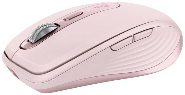 Logitech MX Anywhere 3S Muis Radiografisch    Optisch Roze 6 Toetsen 8000 dpi