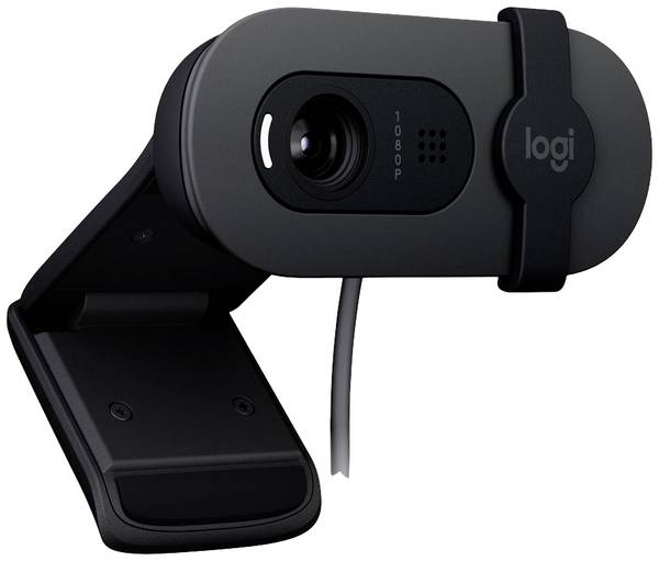 Logitech Brio 100 Full HD-webcam 1920 x 1080 Pixel Klemhouder