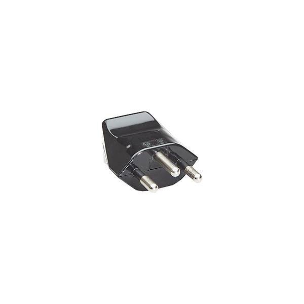 Bachmann 910175 Netstekker Zwitserland Thermoplast  250 V Zwart IP20