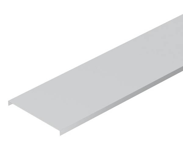 OBO Bettermann 6052824 Afdekking Deksel (l x b) 3 m x 100 mm RVS 3 m