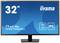 32-inch monitor van Iiyama, model 'ProLite X3270QSU', toont resolutie 2560 x 1440 en IPS-technologie.