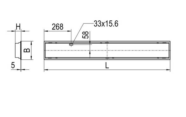 RIDI 838125 838125 LED-inbouwlamp   LED LED vast ingebouwd 38 W Wit