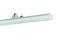 Een witte LED-TL-lamp met stekkerverbinding, gemonteerd in een houder. Deze wordt gebruikt voor plafondverlichting.