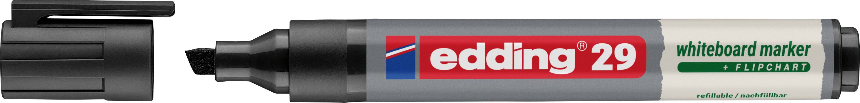 Edding 29 EcoLine 4-29001 Whiteboardmarker Zwart 1 stuk(s)