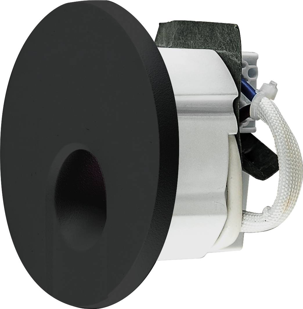 EVN W200902 W200902 LED-inbouwlamp LED LED vast ingebouwd 2 W Zwart – Foto 2 van 2