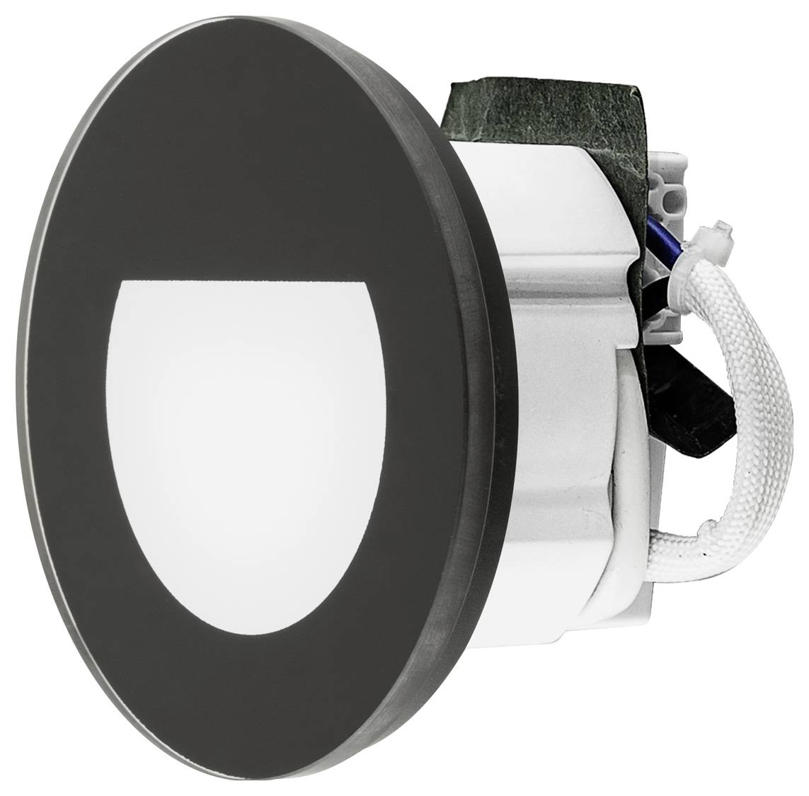 EVN W800902 W800902 LED-wandinbouwlamp Lichtbron niet vervangbaar 1.5 W LED Zwart – Foto 2 van 2