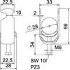 OBO Bettermann 1186122 Beugelklem 1 stuk(s)