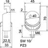OBO Bettermann 1186636 Beugelklem 1 stuk(s)