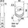 OBO Bettermann 1186156 Beugelklem 1 stuk(s)