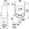 OBO Bettermann 1187332 Beugelklem 1 stuk(s)