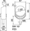 OBO Bettermann 1186649 Beugelklem 1 stuk(s)