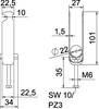 OBO Bettermann 1186418 Beugelklem 1 stuk(s)