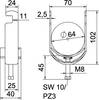 OBO Bettermann 1187656 Beugelklem 1 stuk(s)