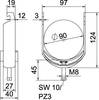 OBO Bettermann 1186789 Beugelklem 1 stuk(s)