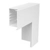 OBO Bettermann 6161775 Vlakke winkelhaken (b x h) 130.00 mm x 100.00 mm 1 stuk(s) Wit