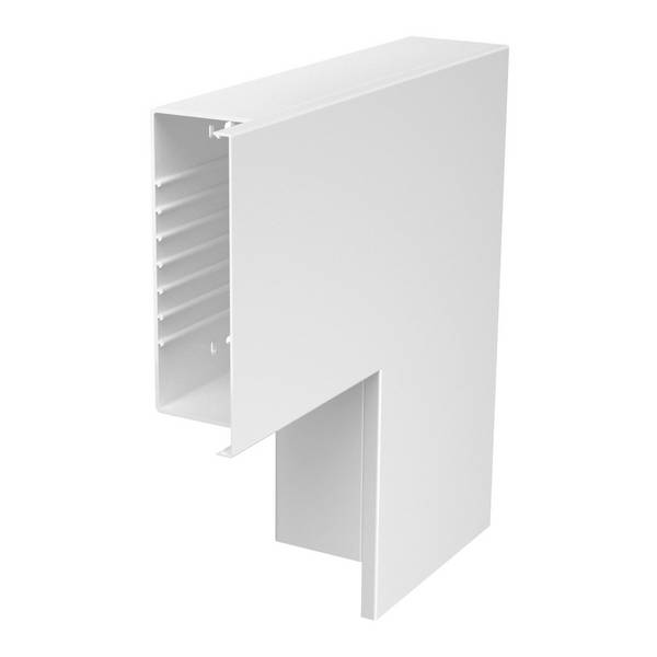 OBO Bettermann 6182713 Vlakke winkelhaken  (b x h) 230.00 mm x 100.00 mm 1 stuk(s) Wit