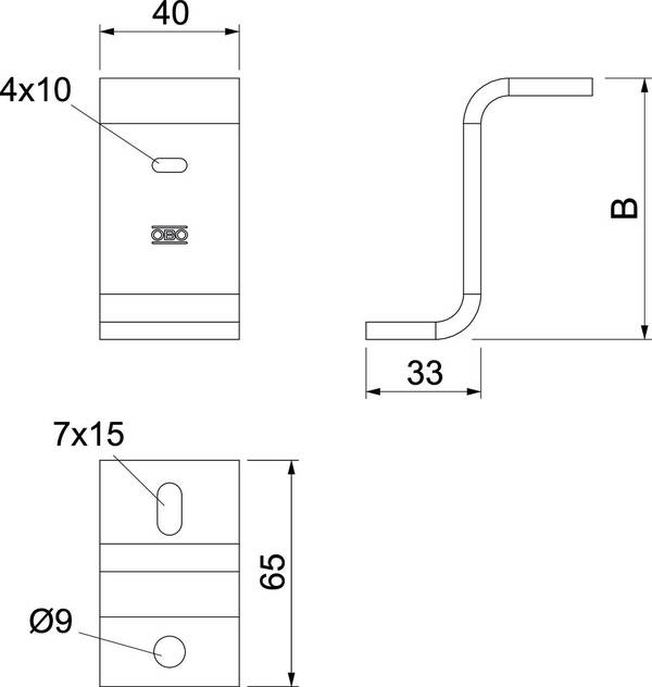 OBO Bettermann 6044603 Ondersteuningsconstructie   1 stuk(s)