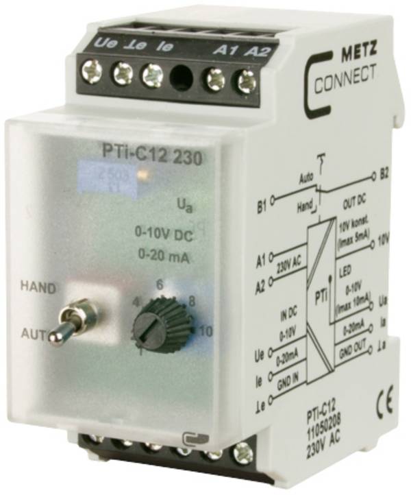 Metz Connect PTi-C12 230 V AC 11050208 Signaalomvormer 1 stuk(s)