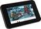 Tablet met geopende webpagina over elektronicaprojecten, toont gereedschappen en apparaten.