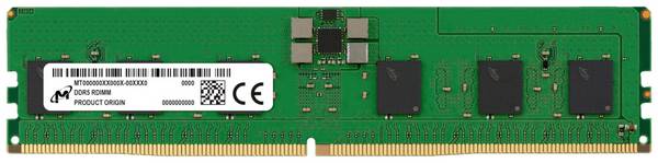 Micron MTC10F1084S1RC56BR Werkgeheugen voor server  Retail DDR5 16 GB 1 x 16 GB ECC 5600 MHz 288-pins DIMM CL46 MTC10F1084S1RC56BR