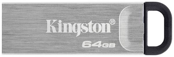 Kingston DataTraveler Kyson USB-stick Retail 64 GB Zilver DTKN/64GB USB-A 3.2 Gen 1