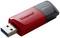 USB-stick van Kingston met 128 GB in rood en zwart.