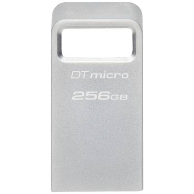 USB-stick van Kingston met de opdruk 'DT micro 256GB'.