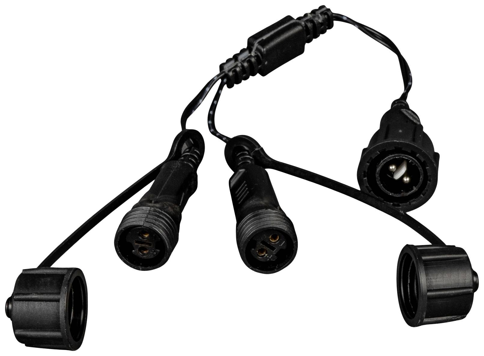 Konstsmide 4750-007 Verdeelkabel Zwart-0
