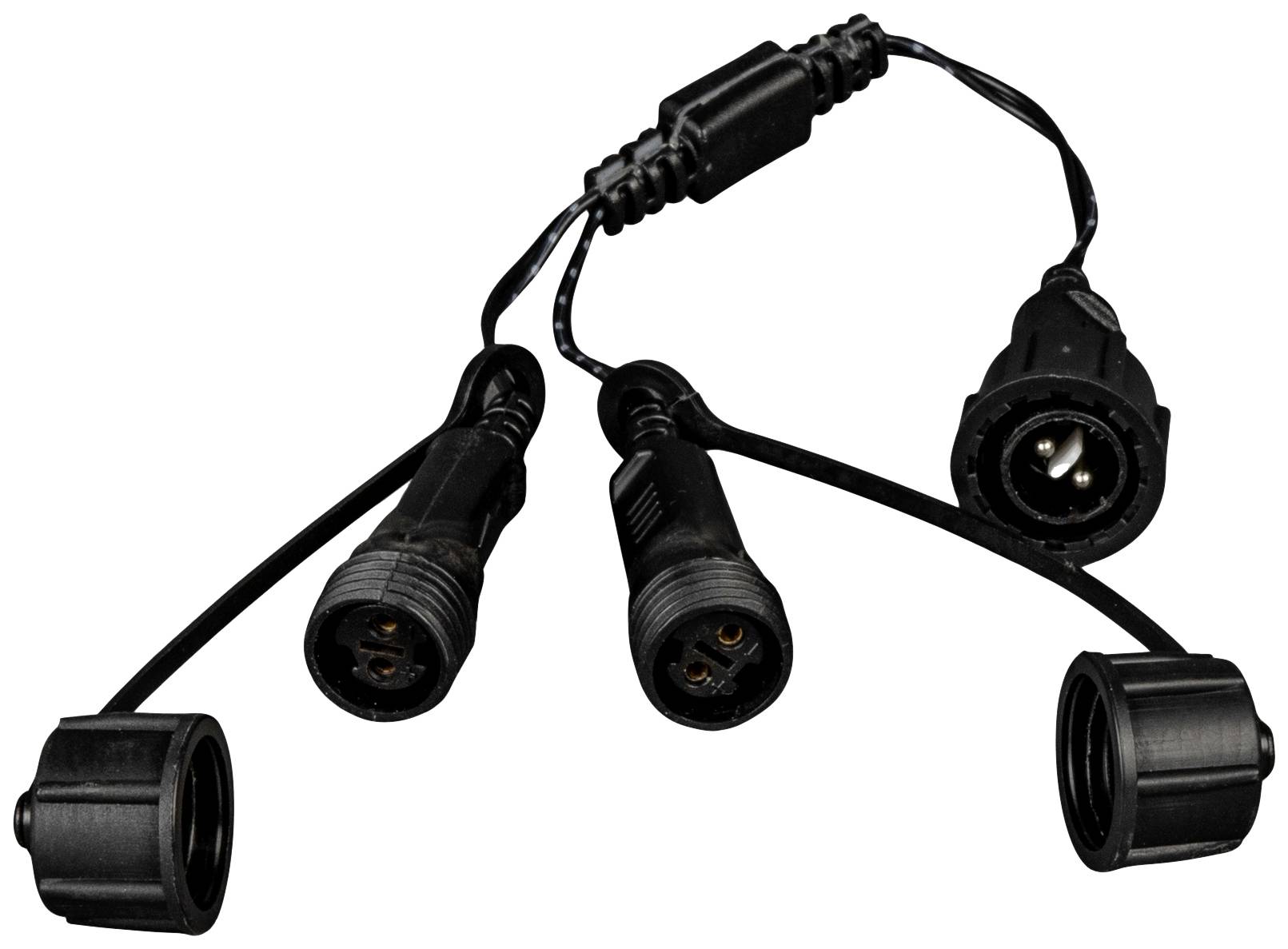 Konstsmide 4750-007 Verdeelkabel Zwart-1