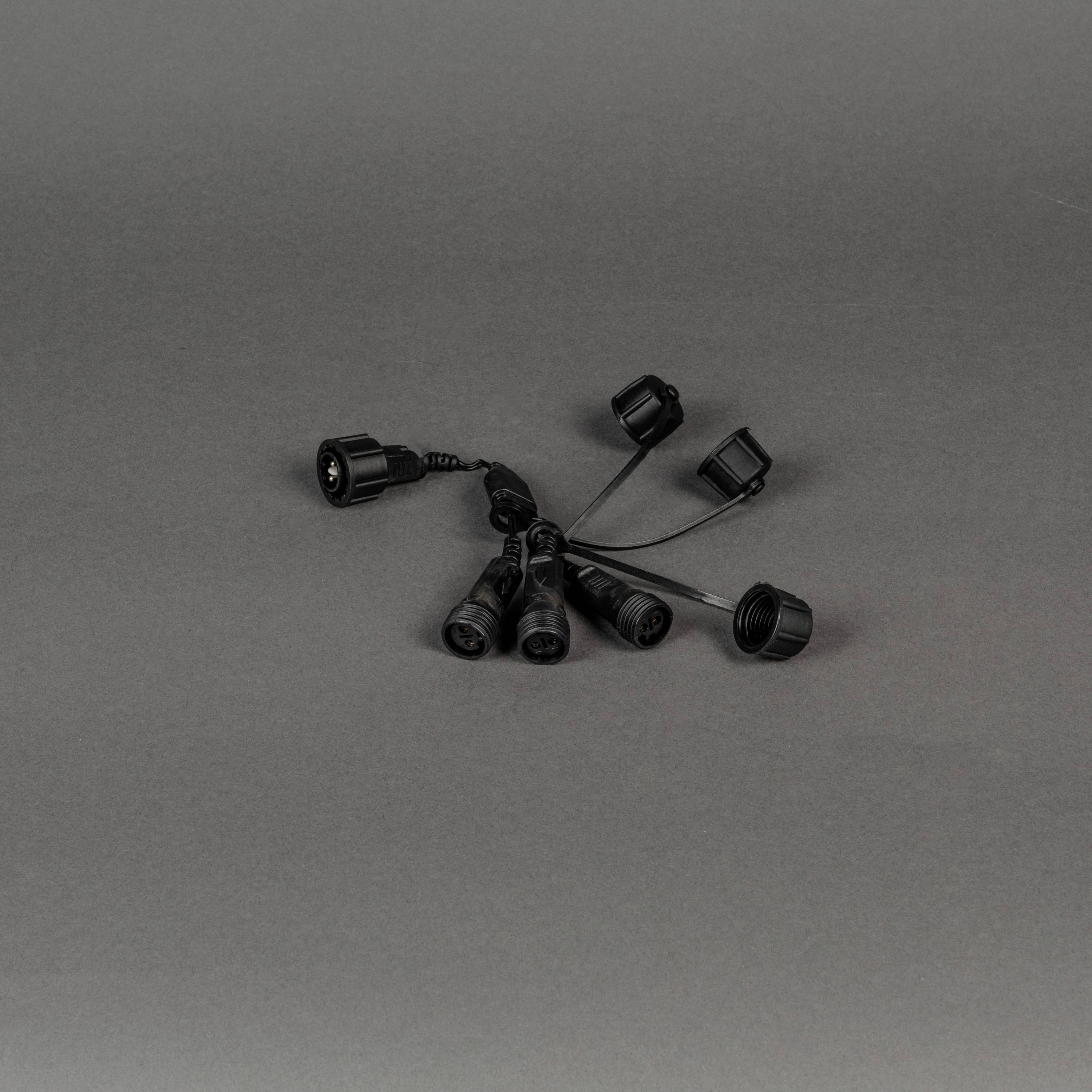 Konstsmide 4751-007 Verdeelkabel Zwart-1