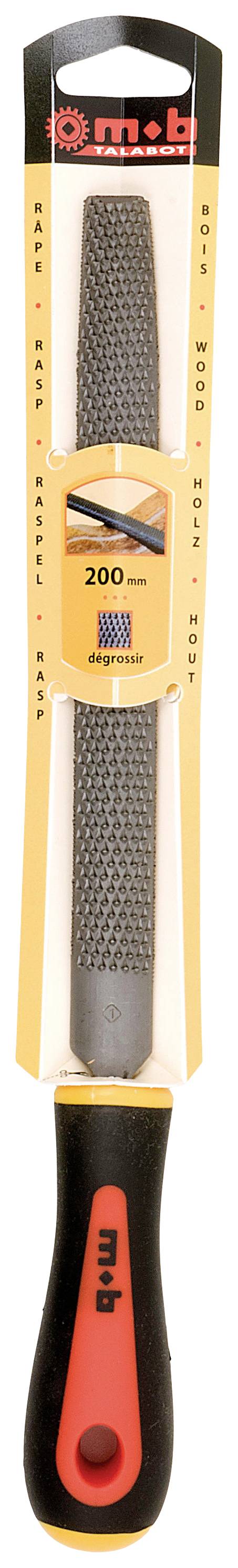 MOB 941206201 Halfronde rasp 200 mm H2 Lengte 250 mm 1 stuk(s)