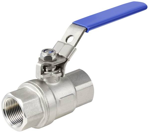TRU COMPONENTS TC-2PC-DN20-316 TC-12770352 Standaard kogelkraan Schroefdraad (binnen): G3/4" 64 bar (max) 1 stuk(s)