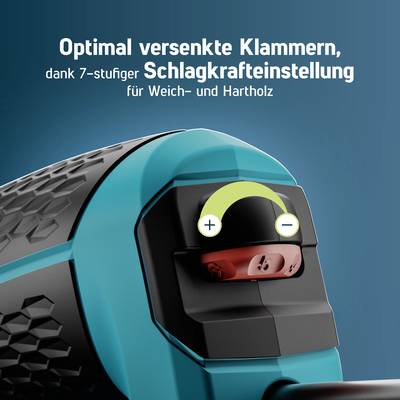 NOVUS TOOLS Handtacker J-50 Set mit 1800 Klammern Profi-Tacker für Holz mit Aluminium-Gehäuse, Schlagkrafteinstellung, Distanzanschlag Für Feindrahtklammern 6-14 mm und Nägel 16 mm NOVUS TOOLS Handtacker J-50 Set mit 1800 Klammern Profi-Tacker für Holz mit Aluminium-Gehäuse, Schlagkrafteinstellung, Distanzanschlag Für Feindrahtklammern 6-14 mm und Nägel 16 mm