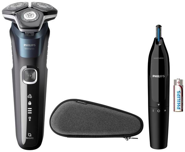Philips waterdichte oplaadbare elektrische scheerapparaat - S5889-11