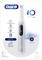 Elektrische tandenborstel Oral-B iO Series 6s afgebeeld. Functies uitgelegd: A.I.-poetsherkennning, interactief display, druksensor, 2-minuten timer. Kleur: 'Grey Opal', vijf standen.