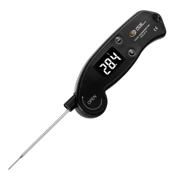 PCE Instruments PCE-ST 2 Temperatuursonde 0 - 200 °C Met dompel- en insteeksensor, Binnen enkele seconden