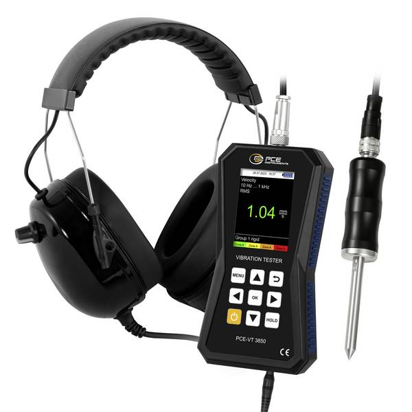 PCE Instruments PCE-VT 3850S Versnellingsmeter ±2 %