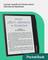 Een e-reader toont een pagina uit 'Alice's Adventures in Wonderland' van Lewis Carroll. De groene achtergrond draagt de tekst 'Gemakkelijke toegang tot de collectie van je openbare bibliotheek'.