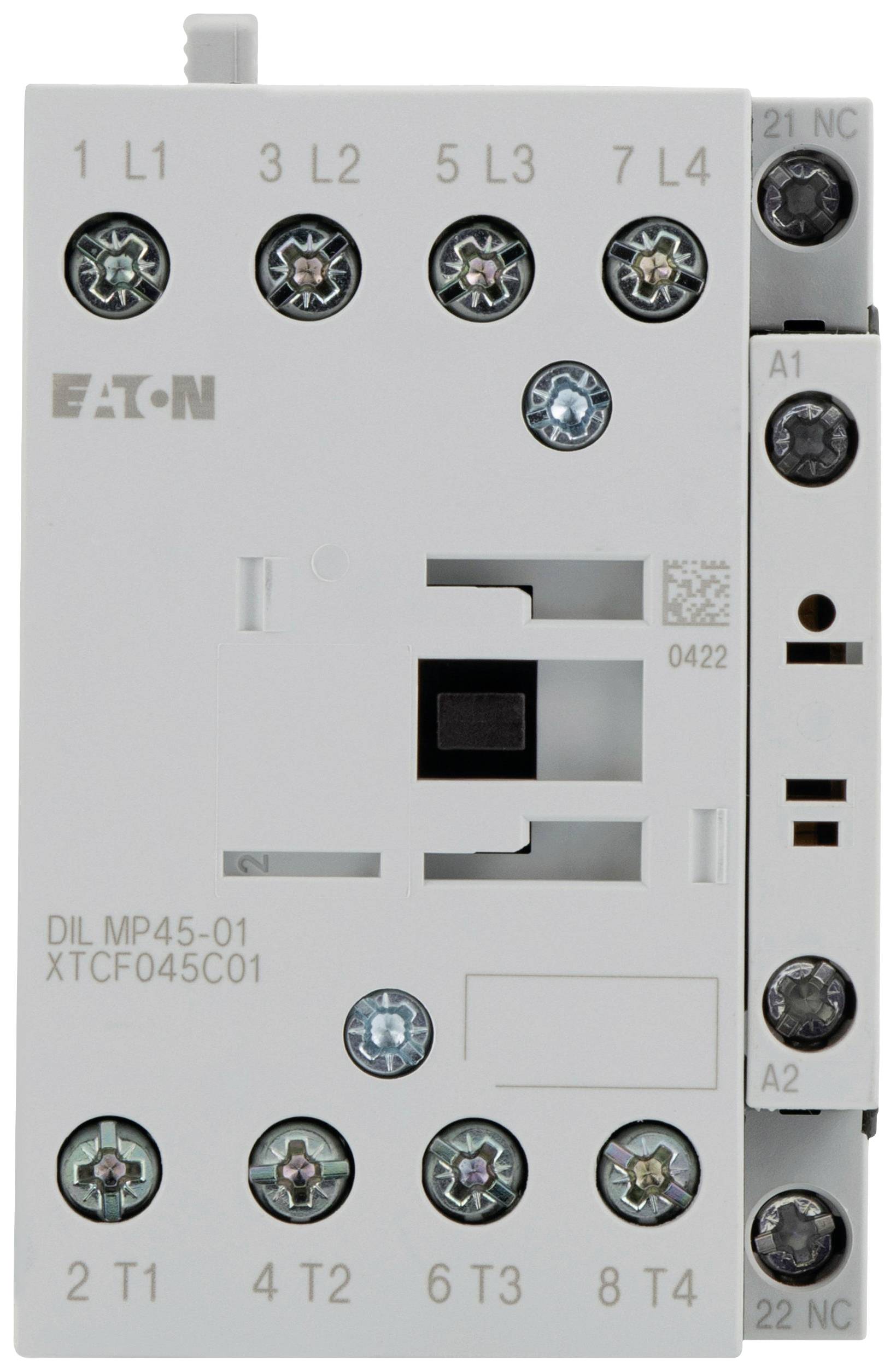 Eaton DILMP45-01(RDC24) Vermogensbeveiliging 1x NC 45 A Geschikt voor merk (relais): Eaton 1 stuk(s)