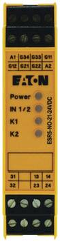 Eaton ESR5-NO-21-24VDC Veiligheidsrelais Voedingsspanning (num): 24 V/DC  (b x h x d) 22.5 x 99 x 114.5 mm  1 stuk(s)
