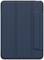 Beschermhoes voor tablet, donkerblauw, met stevig opvouwbaar ontwerp. Beschermt het apparaat en biedt verschillende standen.